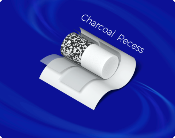 Ածխային Գլանակային-ֆիլտր, Мундштучный Угольный Фильтр,  Charcoal Recess Filter